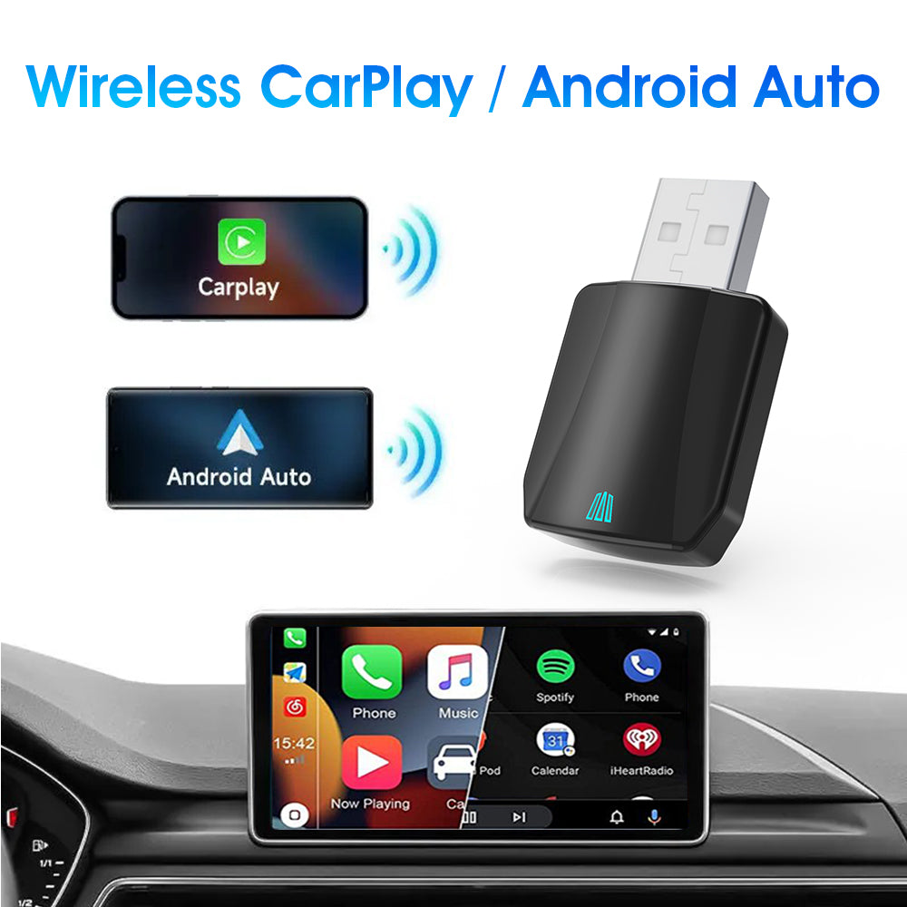 MOTMEX Carplay for Android and Apple Carplay Wireless High Speed Connect