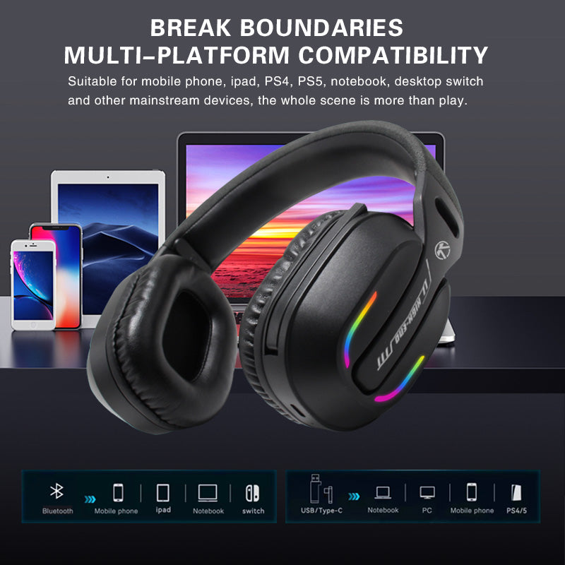 MOTMEX GT100 Gaming Headset Wireless Trimode