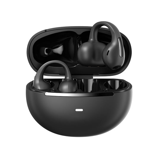 MOTMEX Openear earbuds earclip sports LED light display black