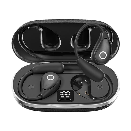 MOTMEX Openear earbuds sports LED battery display black